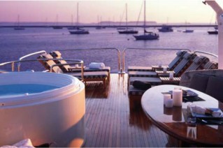 Motor yacht Don Carlo -  Sundeck with Jacuzzi